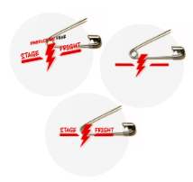 Stage Fright Pins