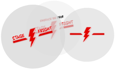 Stage Fright Sticker Decals